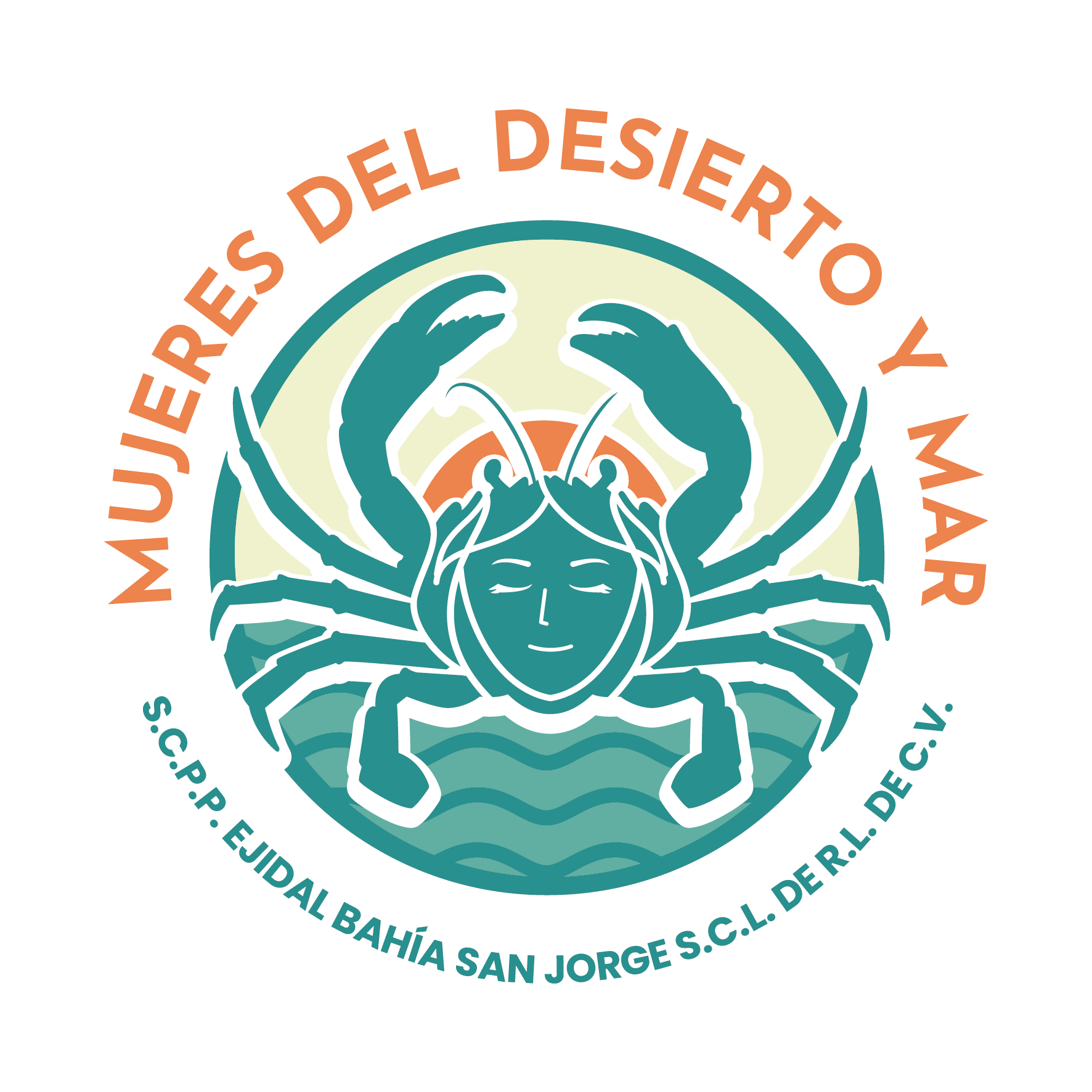 Logotipo Mujeres del Desierto y Mar